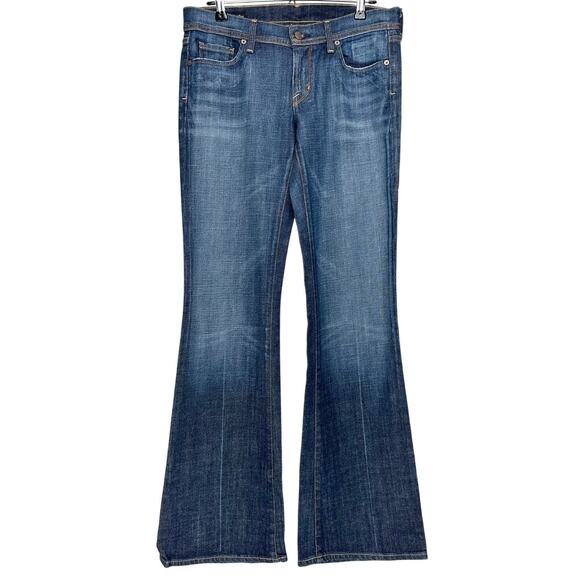 Y2K Citizens of Humanity Low Rise Flare Jeans Ingrid | Medium Wash Blue | SZ 30 - Picture 2 of 12